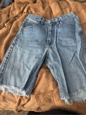 Guess Light Blue Denim Jean Shorts